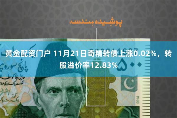 黄金配资门户 11月21日奇精转债上涨0.02%，转股溢价率12.83%